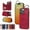 Red, variant on TECH CIRCLE For iPhone 15 Wallet Case with Card Holder, PU Leather Kickstand Finger Grip Ring Shockproof Women Men Magnetic Protective Wallet Cover for Apple iPhone 15 6.1" 2023,Purple