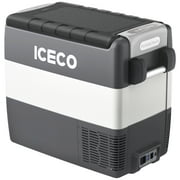 ICECO JP50 12V Car Refrigerator, 53 Quart Portable Freezer fridge with 5 Year Warranty Secop Compressor,Compact Electric Cooler for Car & Home Use, 050, DC 12/24V, AC 110/240V