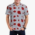 thumbnail image 1 of Balery Ladybug Camisa Polo de Hombre con Estampado, de Manga Corta y Tejido Medio, Camisa Tipo Golf Polo-4X-Large, 1 of 6