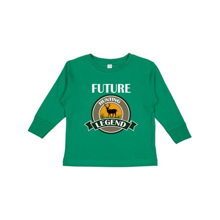 

Inktastic Future Hunting Lesson Deer Hunter Gift Toddler Boy Girl Long Sleeve T-Shirt
