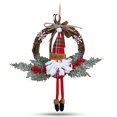 thumbnail image 1 of Toystoory Guirnalda de puerta de Navidad con muñeca, decoración de Navidad, adorno colgante, decoración navideña, guirnalda, puerta, colgantes de Kits de decoración para fiestas mayor S Toystoory HA008709-01, 1 of 6