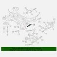 thumbnail image 3 of Rear Cambers Eccentric Bolt Set for DG9Z5K978A 7T4Z5K751A W716343S440 Vehicles, 3 of 8