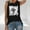 #39 Black, variant on Womens Tank Tops Summer T Shirts Sleeveless Casual Loose Tunic Blouses