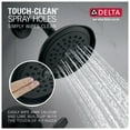 thumbnail image 4 of Delta T14432 Woodhurst Black Round 1 Handle Tub And Shower Trim Package, 4 of 7
