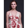 thumbnail image 2 of Bimba Robe Longue Chic Imprimée Teinture sur Nœuds pour Femmes, Style Bohème, Maxi d'Été, Tenue de Plage - Xxx-Grand, 2 of 5