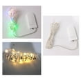 thumbnail image 6 of Christmas Tree Lights,Bouanq 6.5 FT 20 LED Ribbon Christmas Lights,Christmas Decorations Christmas Lights Tree Ornaments DIY Lace Bow LED Strip lights Decoration for Xmas Party Outdoor Hanging, 6 of 7