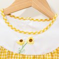 thumbnail image 6 of Rhuody 3-4 Years Dress For Girl Toddler Long Sleeve Round Neck Smocked Dress Baby Vintage Plaid Dresses Casual Girl Clothes Yellow, 6 of 9
