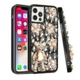 thumbnail image 4 of For Samsung Galaxy S23 Bling Crystal 3D Full Diamonds Luxury Sparkle Transparent Rhinestone Hybrid Protective Cover ,Xpm Phone Case [ Black Panda Floral ], 4 of 5