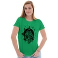 thumbnail image 4 of Cosmos Astronaut Space Stylish Womens Slim Fit Graphic Tee Brisco Brands S, 4 of 5