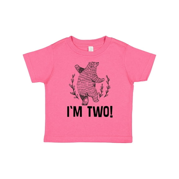 Inktastic 2nd Birthday Bear 2 Year Old Boy Boys or Girls Toddler T-Shirt