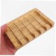 thumbnail image 3 of Jabonera con diseño de cascada inclinada de , soporte para jabón en barra de madera de teca, ahorrador de jabón para ducha, baño, lavabo, cocina, 3 of 5