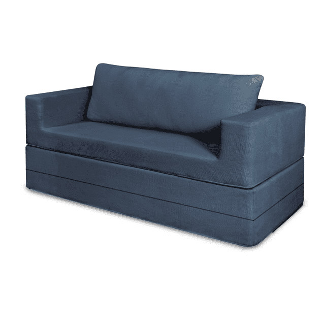 SILLÓN SOFÁ CAMA SMOOTH NAVY