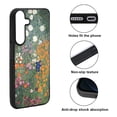 thumbnail image 2 of WIRESTER Shockproof Soft Rubber Cover Case for Samsung Galaxy S25+ / S25 Plus 6.7" 2025, Gustav Klimt Flower Garden, 2 of 5