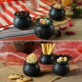 thumbnail image 6 of 48 Pack Plastic Black Witch Candy Bowls Cauldrons,Pot with Handle ,for Halloween, Easter, St Patrick's Day Party Favors, 6 of 7