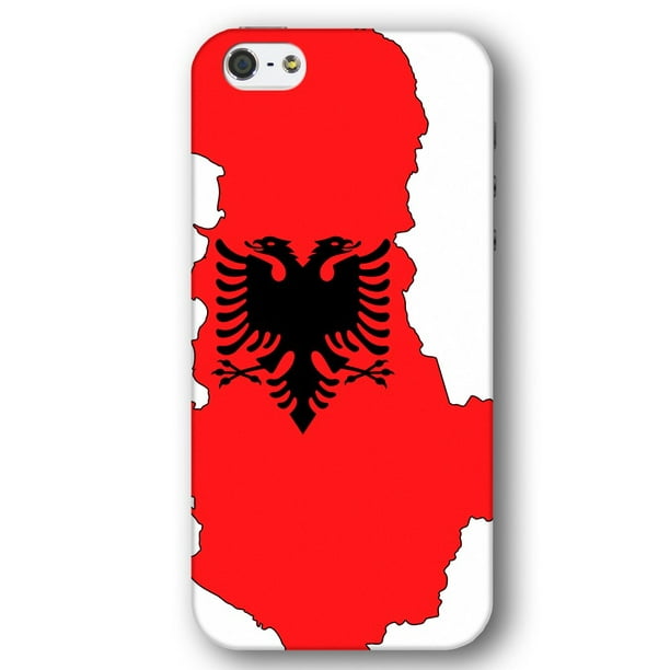 Image Of Country Flag Illustration Of Albania Apple Iphone 5 5s Phone Case Walmart Com Walmart Com