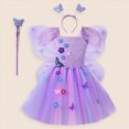 thumbnail image 2 of Sgkm Girls Dresses Size 7-8 Tutu Girls Ballet Dresses with Wing Hairband Performances Stage, 2 of 8