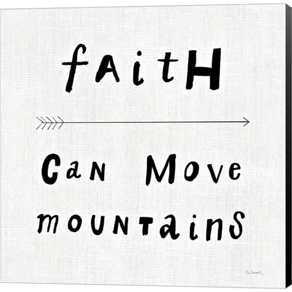 Beliefs I BW by Sue Schlabach, Canvas Wall Art