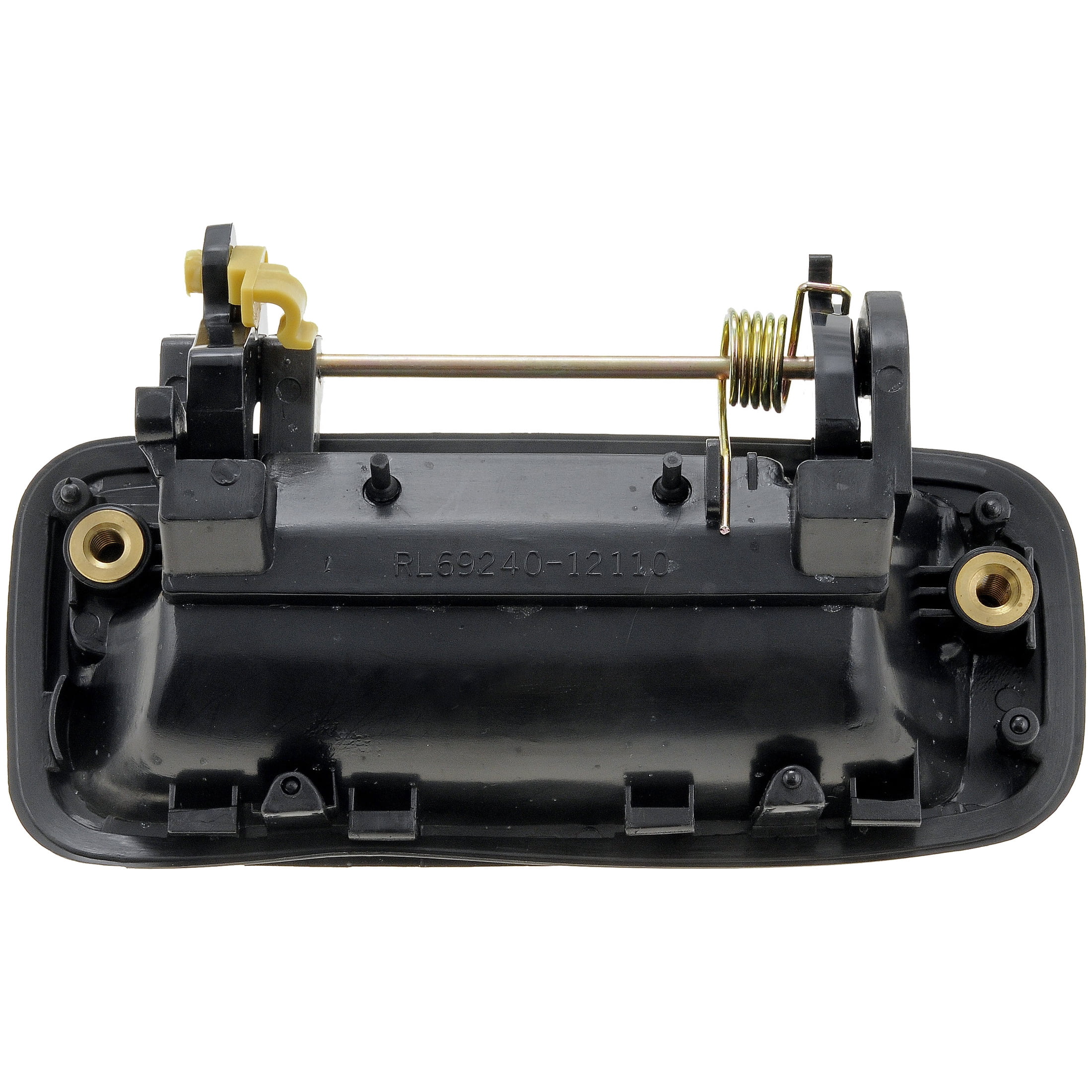 Dorman 77434 Rear Driver Side Exterior Door Handle for Specific Toyota Models, Smooth Black