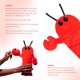 thumbnail image 5 of Menstruation Crustacean &ndash; Cuddly & Cute 14" Lobster Plush with Lavender Scented Heating Pad &ndash; by What Do You Meme? What Do You Meme NA, 5 of 7