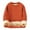Orange, variant on Cute Sweatshirts For Women Fashion Solid Color Loose And Fleece Casual Comfortable Thickened Hoodie Winter Pullover Jumper Tops