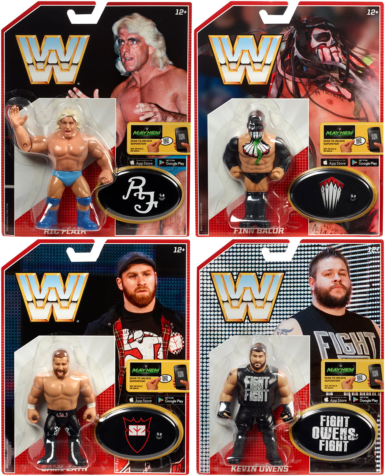 Wrestling Retro WWE Series 4 KEVIN OWENS Action Figure 