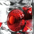 thumbnail image 6 of Spec-D Tuning Chrome Housing Clear Lens Tail Lights Compatible with 1999-2002 Chevy Silverado 1500/1500HD/2500/2500HD/3500 Sierra Models, Left + Right Pair Assembly, 6 of 7