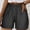 🔥 Black, variant on USSUMA Womens Lightweight Utility Cargo Shorts with Elastic Waist Breathable Straight Leg Five Inch Inseam Pull On Multi Pocket Durable Travel Workwear Casual Summer Shorts, Utility, Workwear
