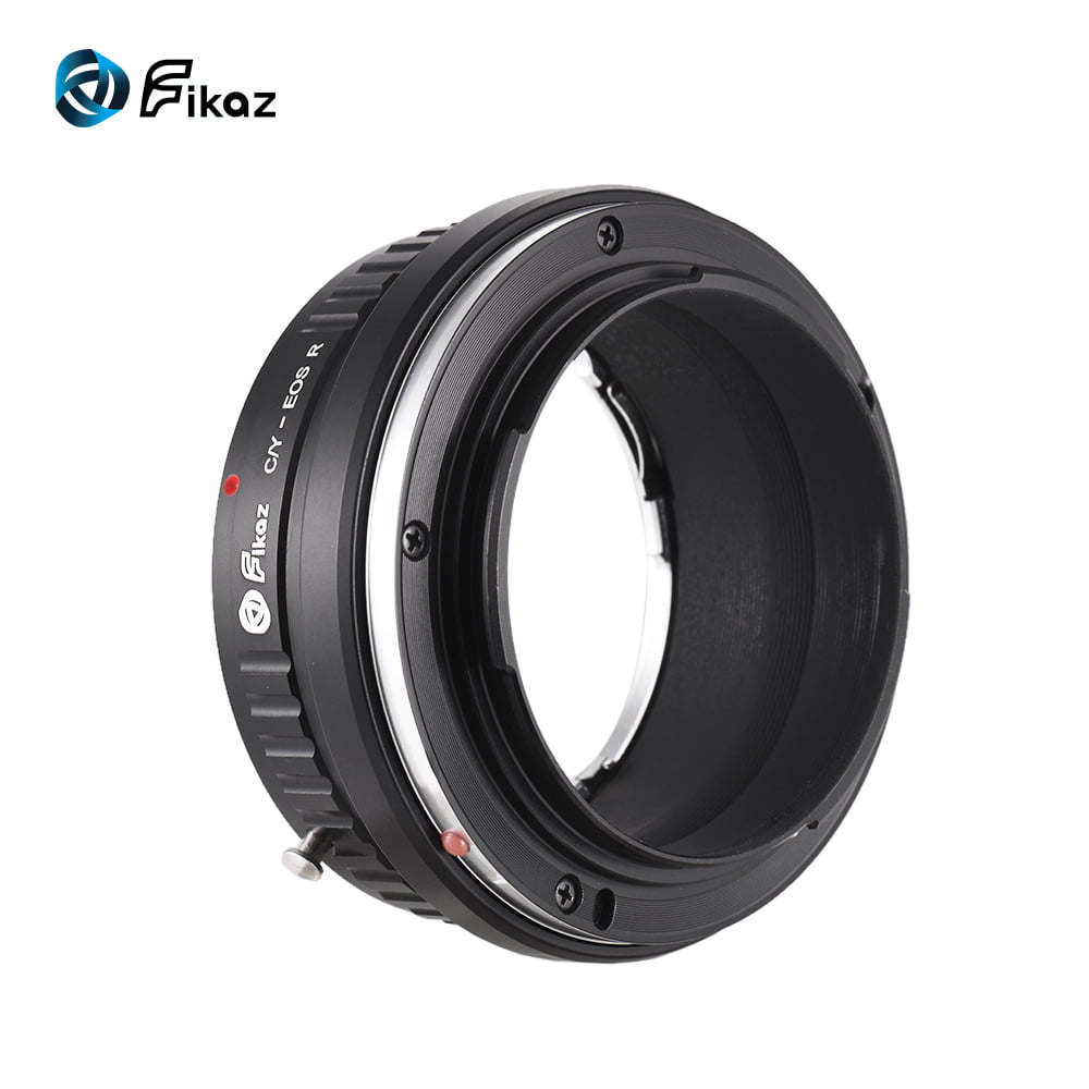 Acouto Aluminum & Brass Camera Adapter Ring for Olympus OM Mount Lens to for Canon EOS R Full Frame Mirrorless Camera 