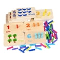 thumbnail image 1 of Bloques de Construcción con Números de Madera para Niños Y Niñas de Guardería, 1 of 5