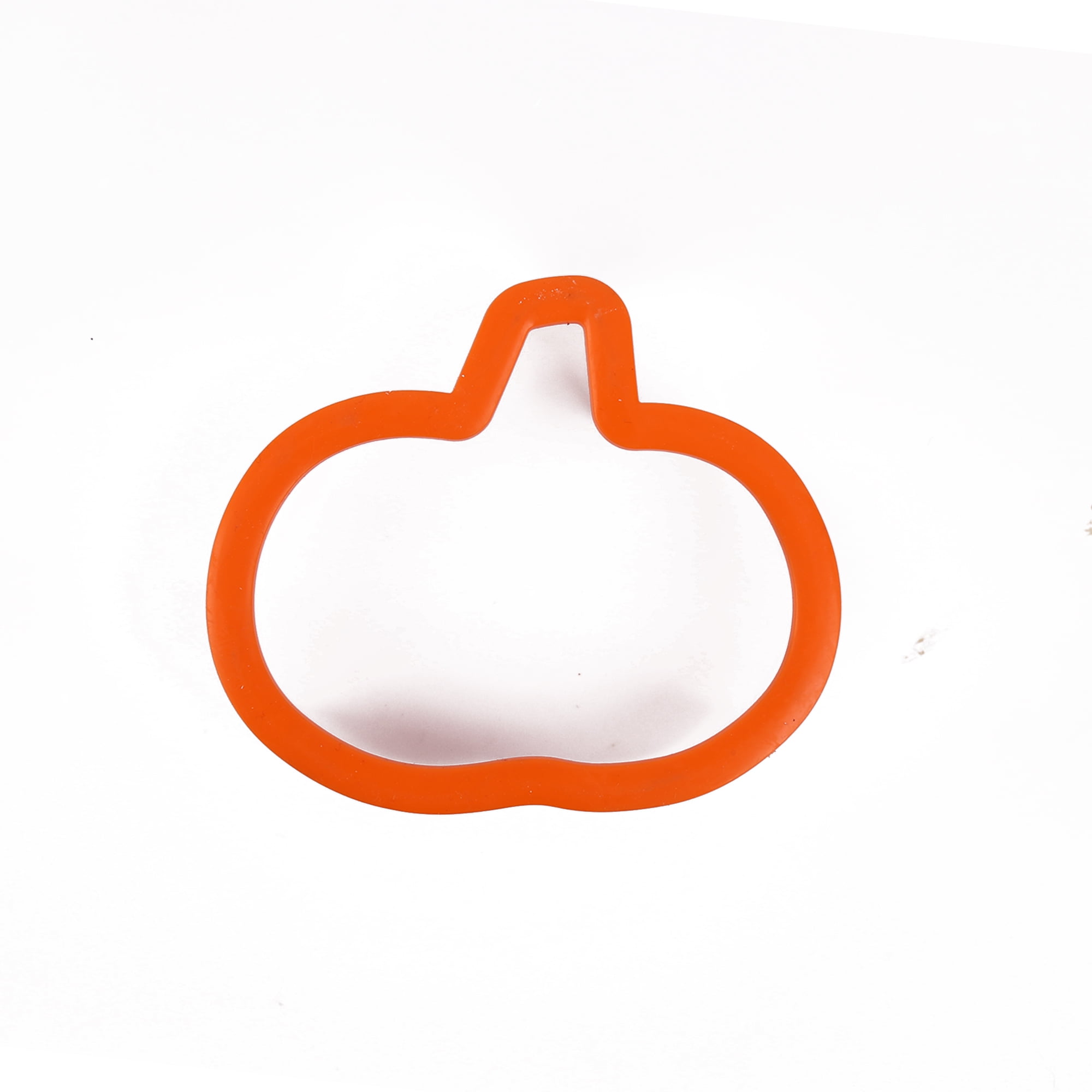 Way To Celebrate Halloween Orange Pumpkin Plastic Gripper Cutter