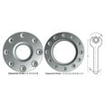 thumbnail image 6 of Spiral Wound Gasket with Flexible Graphite Filler, for 1" Pipe, Pressure Class 150#, 304 Stainless Steel (Pack of 6), 6 of 9