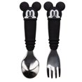 thumbnail image 1 of Utensilios para niños pequeños Bumkins Disney de silicona y acero inoxidable, 1 of 6