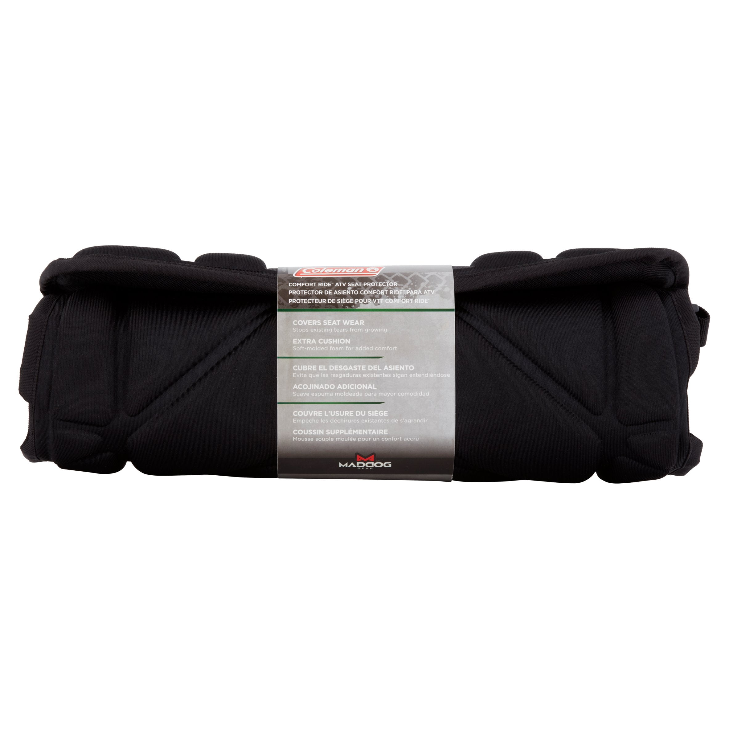 Coleman Motorcycle Saddle Bag Maddog Gear Black Heat Protect Canvas New