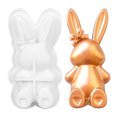thumbnail image 2 of Easter Bunny Ice Cream Jelly Pudding Plaster Candle Soap, 2 of 9