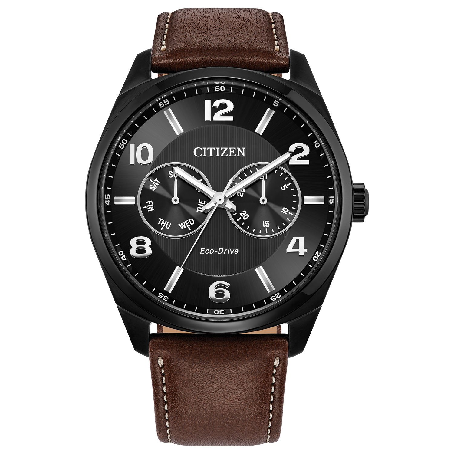 Customer reviews for Citizen Men's Eco-Drive Black-Tone Dress Classic Watch  44mm, AO9028-07E