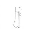 thumbnail image 2 of Kohler K-T77984-4 Components Floor Mounted Tub Filler - Vibrant Brushed Moderne Brass, 2 of 2