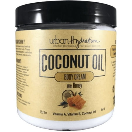 Urban Hydration, Honey Butter Whipped Coconut Oil Body Cream 15.2 (Best Store Bought Whipped Cream)