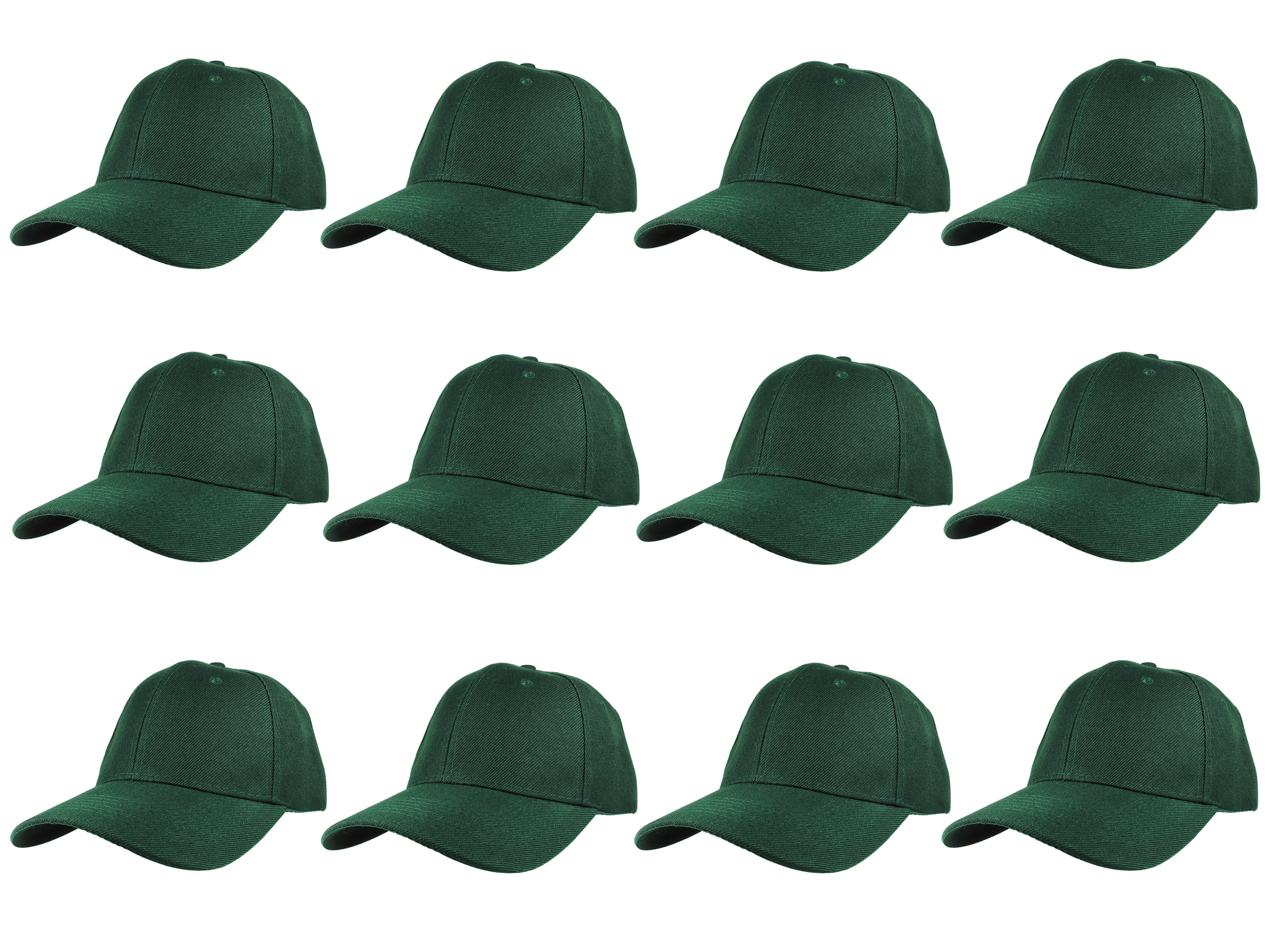 Gelante Adult Plain Baseball Hat Cap 