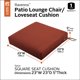 thumbnail image 3 of Funda de cojín para asiento de patio y accesorios clásicos de espuma, 3 of 9