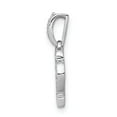 thumbnail image 2 of Real 14kt White Gold Diamond Virgo Pendant; for Adults and Teens, 2 of 3