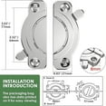 thumbnail image 3 of Alloy Table Buckle Connectors Durable Versatile And Stylish Fasteners For Furniture And DIY Projects Cat Leather Furniture Protector Furniture Protectors of Cats for Leather Couch Furniture Protector, 3 of 7