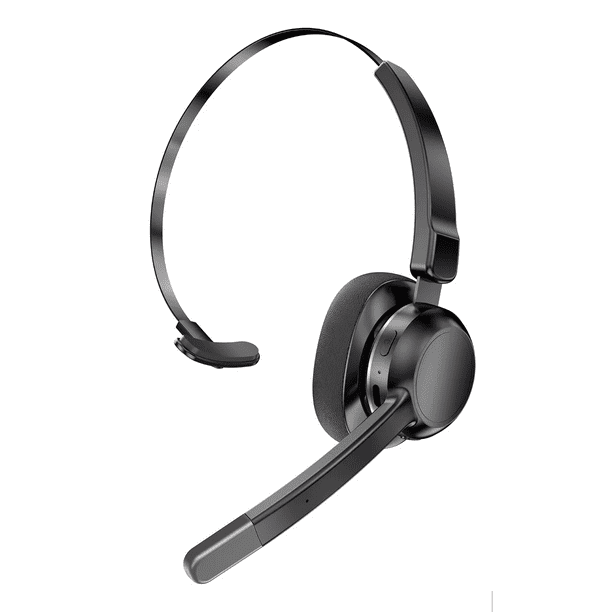 Auriculares De Diadema Manos Libres Bluetooth Con Micrófono Negro