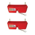 thumbnail image 1 of Little Giant Seau d'Alimentation Robuste de 9 Litres, Rouge (2 Pack), 1 of 3