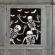 thumbnail image 2 of Calcomanías para ventanas de Halloween Calcomanías para ventanas de Halloween Calcomanías para ventanas con esqueletos Decoraciones para ventanas de Halloween, 2 of 4