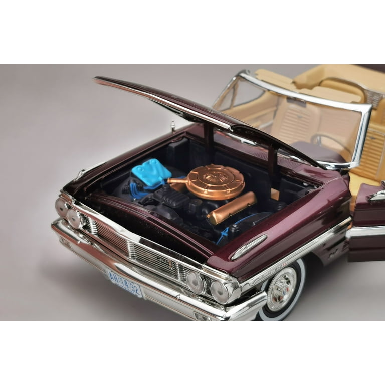 1964 Ford Galaxie 500/XL Open Convertible, Vintage Burgundy