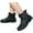 Black, variant on Fashionable Women's Rain Shoes Summer Short Ankle Boots Casual Footwear For Everyday Use Lightweight Grippy and Fashion