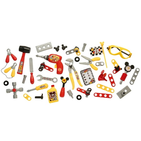 Mickey and the Roadster Racers Pit Crew Tool Set - 50 Pieces