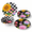 Plaid, variant on Bee Sweet 12-piece Dinnerware Set Fldesign