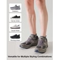 thumbnail image 5 of Calcetines Tobilleros Irisbear de Algodón para Hombre Deportivos Tobillo Bajo Azul Marino, 5 of 5