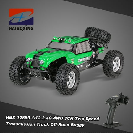 HBX 12889 1/12 2.4G 4WD Two Speed Transmission Truck Off-Road Buggy RTR RC Car,
